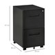 image 3 of Vinsetto Lockable File Cabinet w/ Adjustable Hanging File Folder