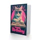 image 2 of Cat Lover DJ Decks Kitty Pink Blue Design Her Birthday Card