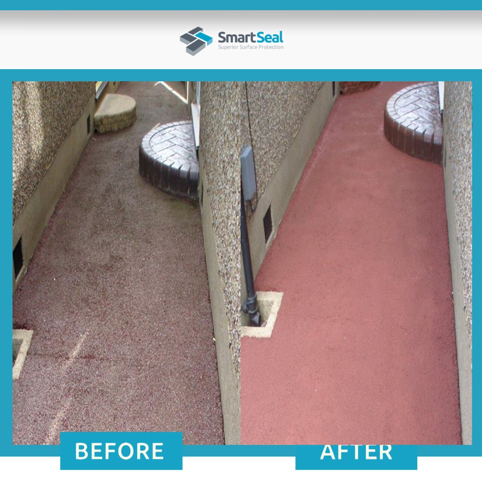 image 1 of Tarmaseal Tarmac Restorer, Dark Red, Superior in Performance to Tarmac Paint For Driveways, Tarmac Sealer, 20L