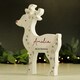 image 1 of Personalised Red Nosed Reindeer Ornament