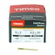 image 3 of Timco - Solid Brass Timber Screws - SLOT - Countersunk (Size 8 x 2 - 200 Pieces)