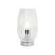 image 2 of Facet - Chrome with Clear Faceted Glass Table Lamp Chrome | Clear