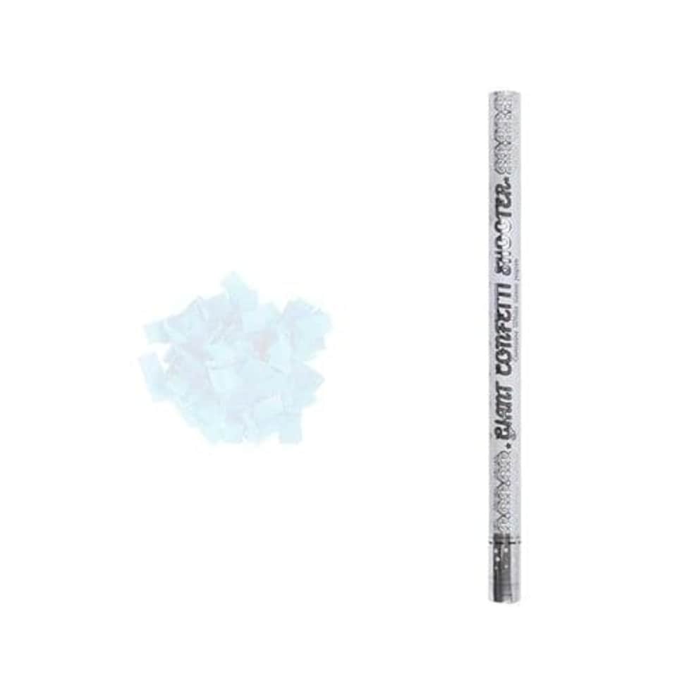 image 1 of White Paper Biodegradable Extra Large Confetti Cannon 80cm