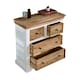 image 2 of Alfie 4 Chest of Drawers - Mango Wood - L35 x W80 x H80 cm