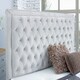 image 2 of Hendrick Plush Superking Bed Frame - Silver