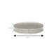 image 3 of Showerdrape Pzazz Silver Diamante Bathroom Sink Soap Dish | Silver | 1