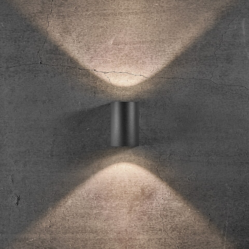 image 1 of Asbol Round | Wall light | Black | Black | Black