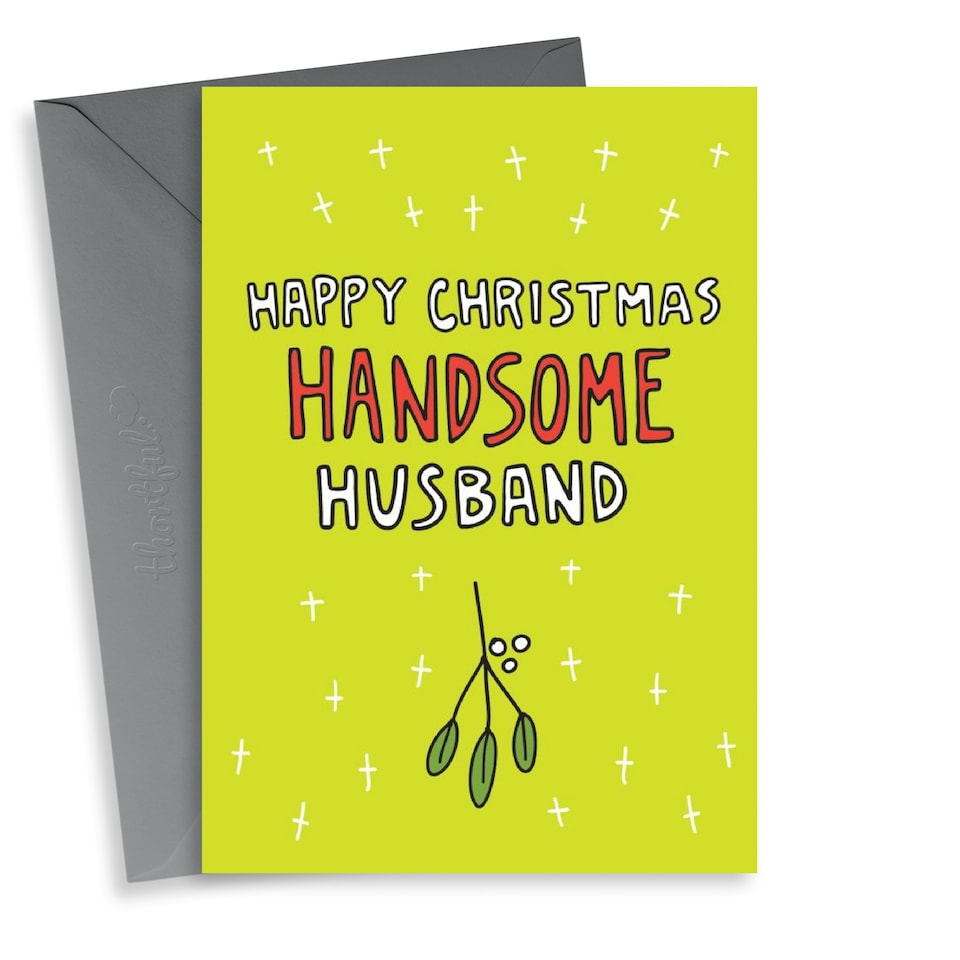 image 1 of Happy Christmas Husband Card