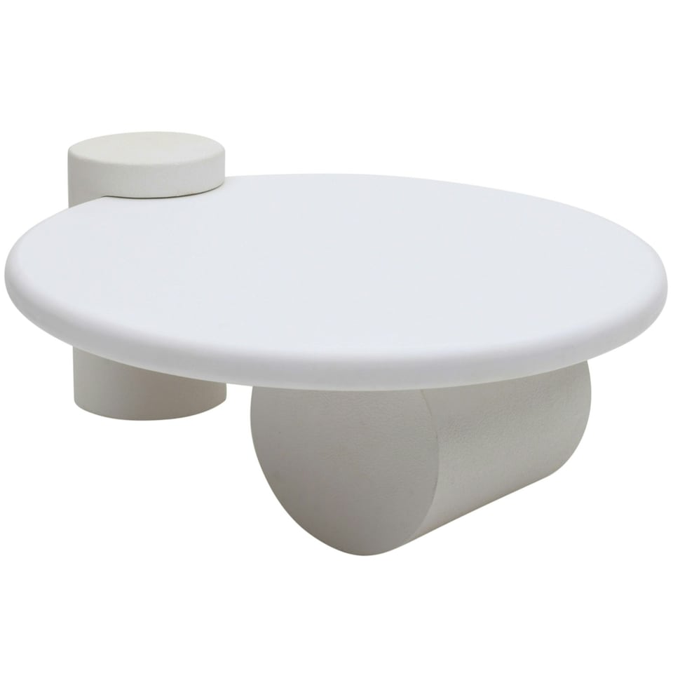 image 1 of Udaipur Modern Abstract Coffee Table White