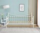 image 6 of Daybed With Pull Out Trundle White 3ft Single Bed Metal Guest Room Bedroom Living Room