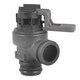 image 1 of SPARES2GO Pressure Relief Valve for Worcester Bosch Greenstar Boiler 3 Bar 1/2" BSP Safety PRV
