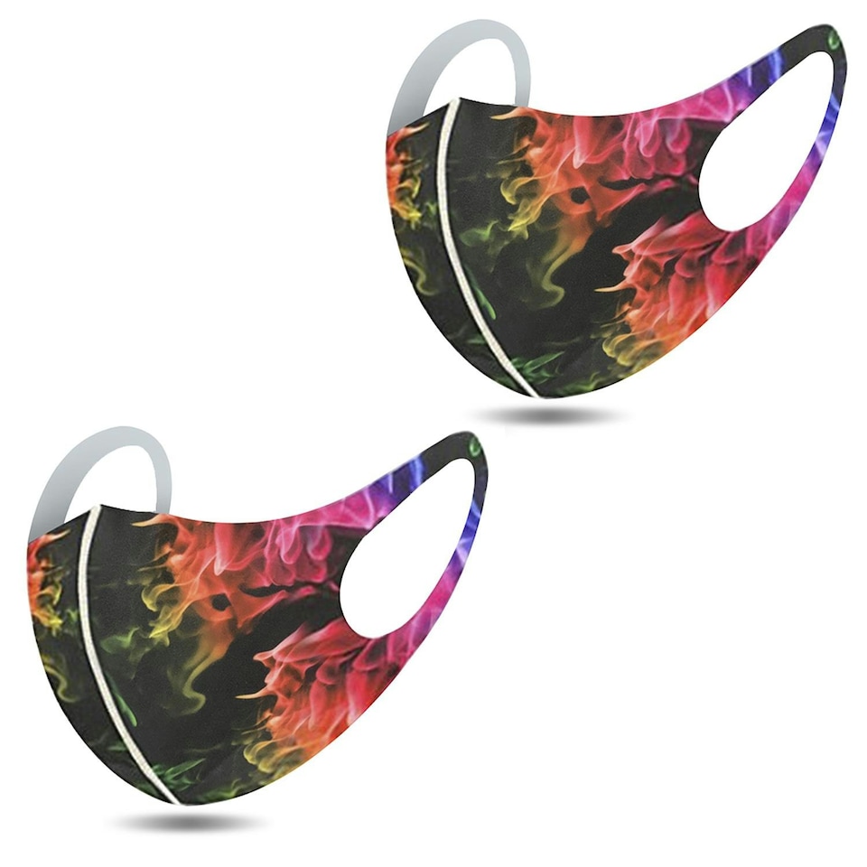 image 1 of Face Mask Adult Single Layer Design 4 Multi