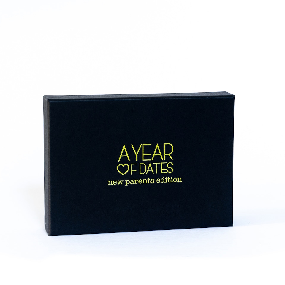 image 1 of New Parents Year of Dates Gift Box | Yellow