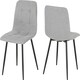 image 5 of Fenton Dining Set with 6 Chairs Grey | Light Grey