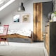 image 4 of Brooklyn 2 Door Wardrobe with 2 Drawers in Walnut and Dark Matera Grey