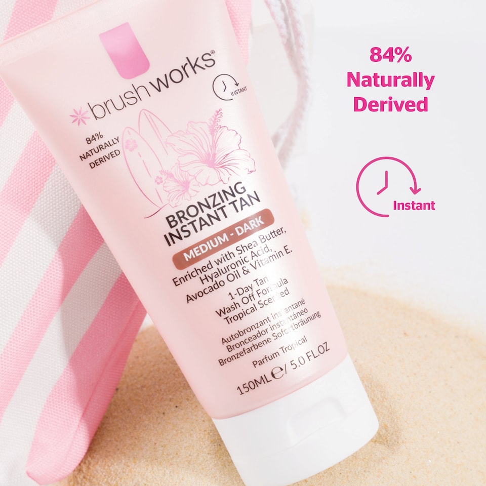 image 1 of Brushworks Bronzing Instant Tan - Medium/ Dark - 150ml