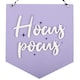 image 3 of Something Different Hocus Pocus Hanging Sign - Purple - One Size