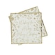 image 1 of Gold Foil 'Wishing You A Very Merry Christmas' Luncheon Napkins 3 Ply 33cm - Pack of 16