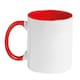 image 2 of MidOcean Sublimcoly Two Tone Sublimation 300ml Mug - White/Red - One Size