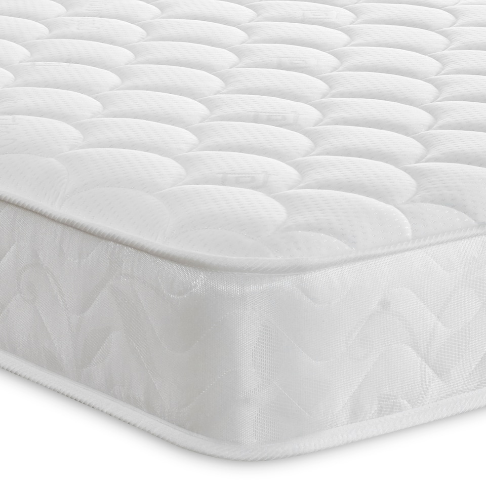 image 1 of Shell Design Hybrid Mattress - 18cm Deep, Soft Feel | White | Single