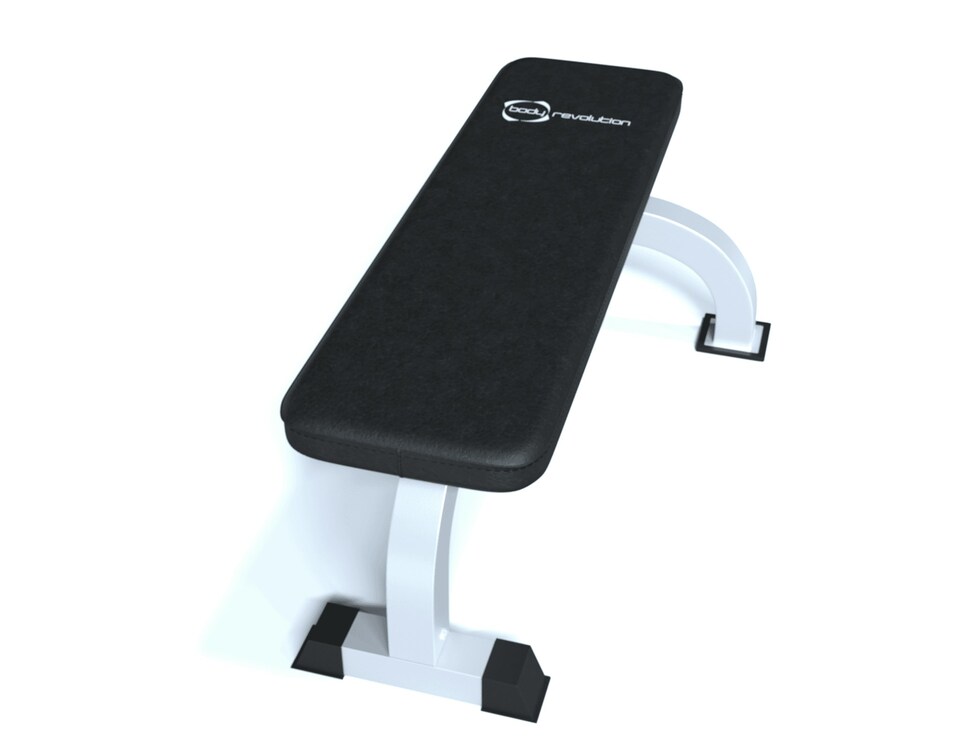 image 1 of Flat Bench | Black