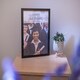 image 9 of A4 Photo Frame Certificate Poster Picture Frames Poster Graduation Clip Stand Black | One Size