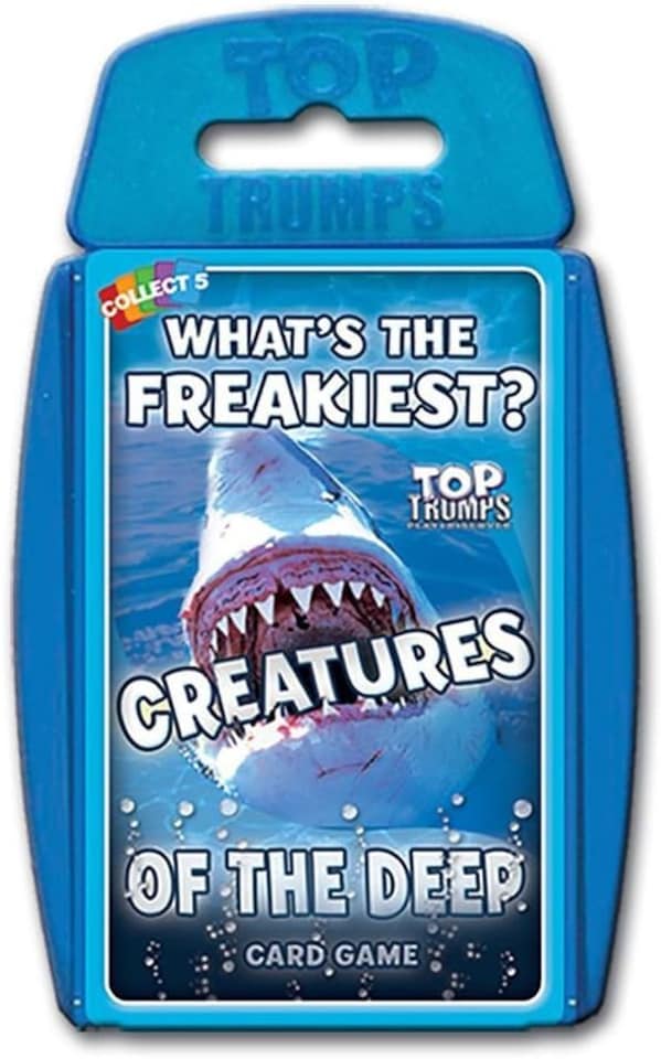 image 1 of Top Trumps Classics Creatures of the Deep Card Game