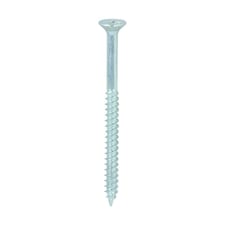 Timco - Twin-Threaded Woodscrews - PZ - Double Countersunk - Zinc (Size 8 x 2 1/4 - 200 Pieces)