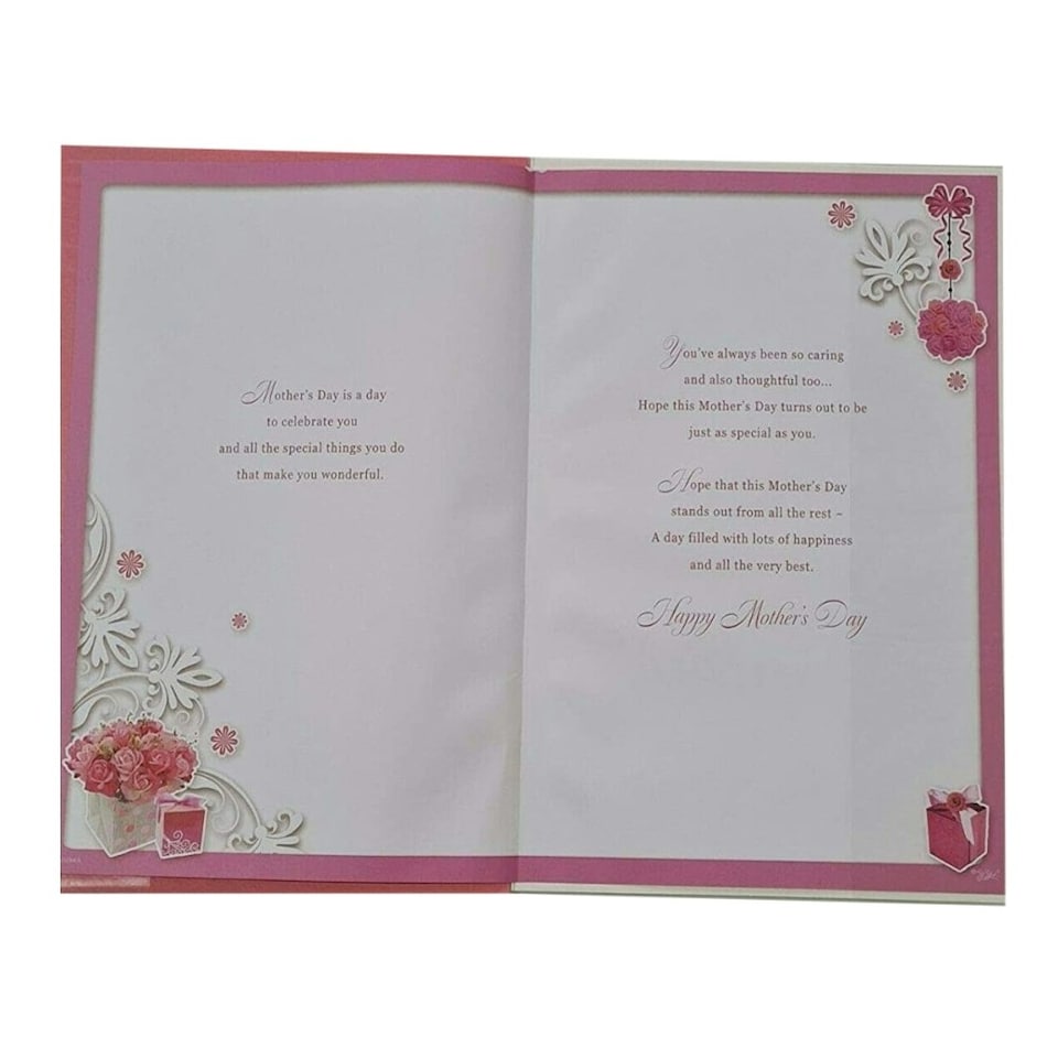 image 1 of Happy Mother's Day Especially For You Foil Printed Sofa Design Open Card