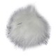 image 4 of Woof Wear Attachable Pom-Pom Silver | Colour: Silver
Size: Large