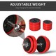 image 6 of HOMCOM 20KGS Dumbbell & Barbell  Adjustable Ergonomic Set Exercise in Home Gym Red | Black | Standard