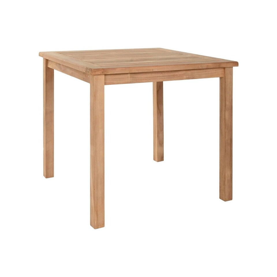 image 1 of Dining Table Home ESPRIT Brown Teak 80 x 80 x 77 cm N/A
