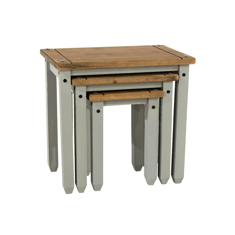 image 1 of Corona Grey, Nest Of Tables Grey