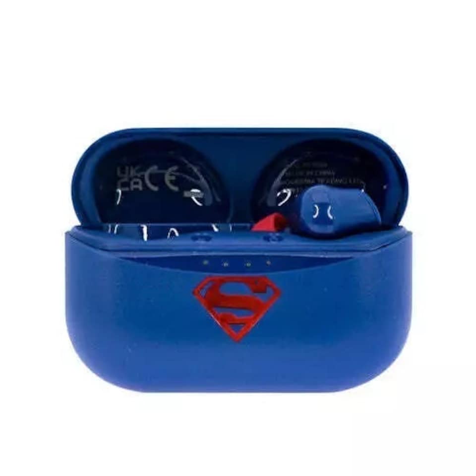 image 1 of OTL Superman Slide Open TWS Earphones Blue