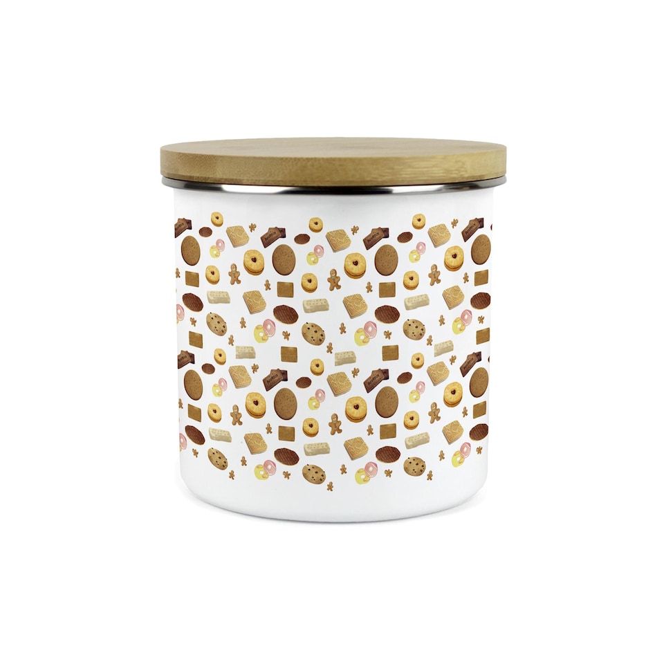 image 1 of British Biscuits Novelty Mug & Canister Gift Set