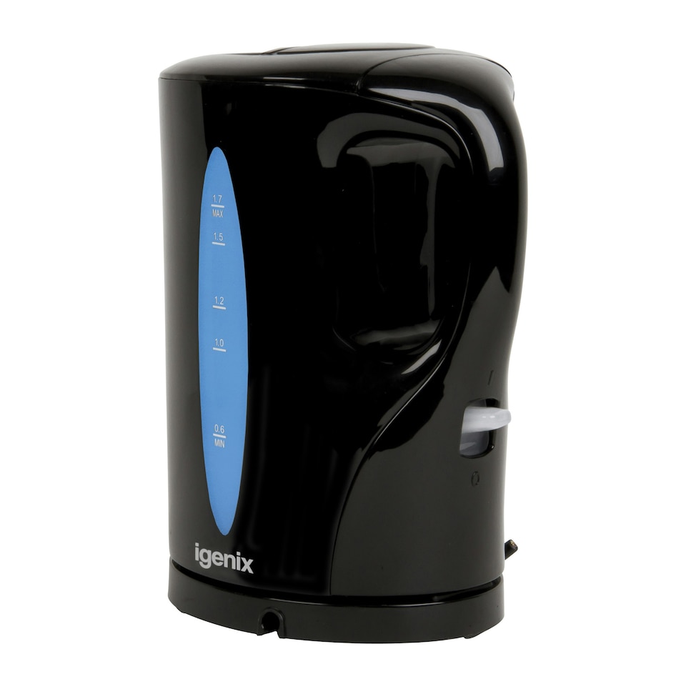 image 1 of Igenix IG7280, Cordless Jug Kettle, 1.7 Litre, 2200W, Black
