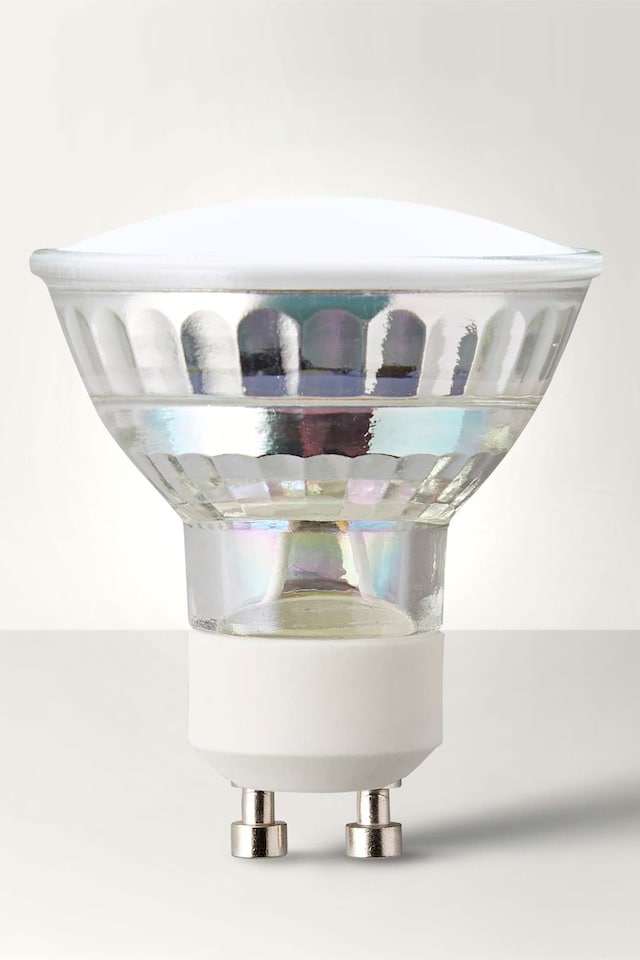 image 1 of ValueLights GU10 Pack of 3 3W Spotlight Cool White Bulbs