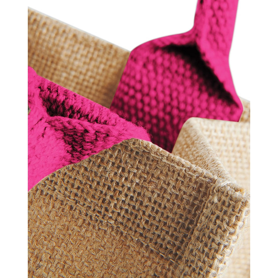 image 1 of Westford Mill Jute Mini Gift Bag (6 Litres)