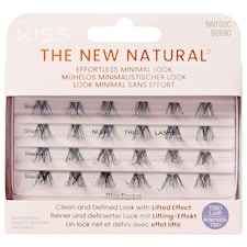 Kiss The New Natural Trio Eyelashes Noir