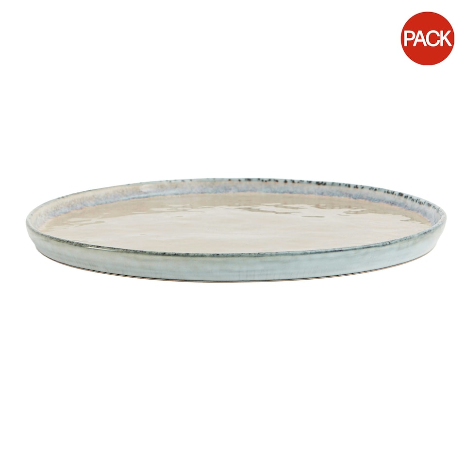 image 1 of Vinga Nomimono Plate (Pack of 2) - Beige - One Size Brown
