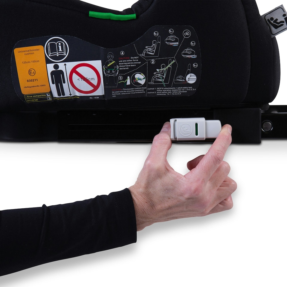 image 1 of Red Kite LIFT ISOFIX Booster Seat | Black | Black | 1