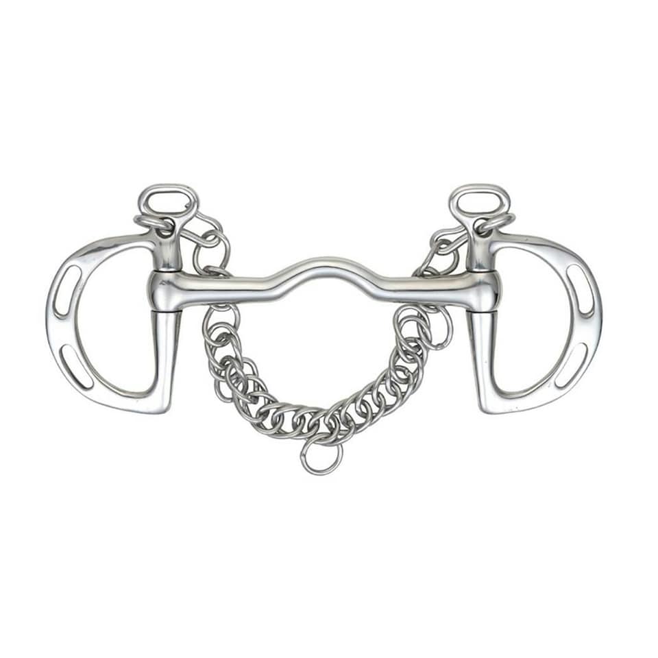 Shires Horse Kimblewick Bit - Silver - 6in