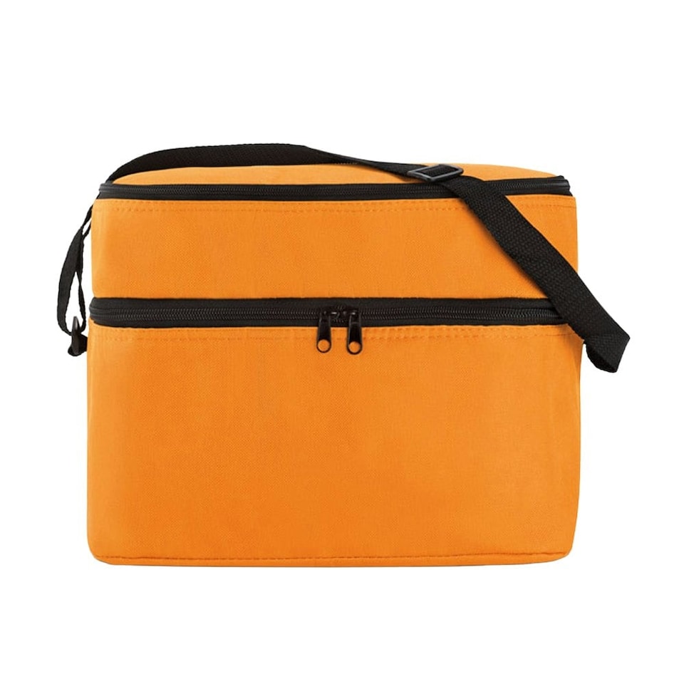 image 1 of MidOcean Casey Cooler Bag - Orange - 25cm x 30cm x 20cm | Orange | 25cm x 30cm x 20cm