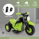 image 9 of COSTWAY 6V Kids Bubble Car Electric Motorcycle Green