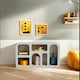 image 2 of Udaipur Wood Medium Sideboard / Display Cabinet / Bookshelf White