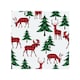 image 1 of Buffalo Plaid Woodland Dining Splash Back | White