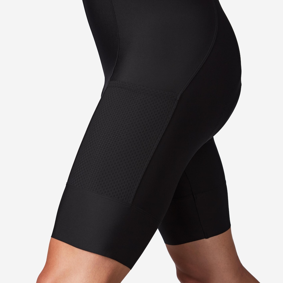 image 1 of Decathlon Men's endurance road cycling shorts, EDR black