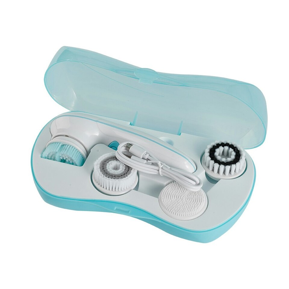 image 1 of Living and Home 4 in 1 Electric Facial Cleansing Brush
