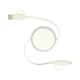 image 3 of Alasia Aluminium 5 in 1 Retractable Connector Cable - Silver - One Size