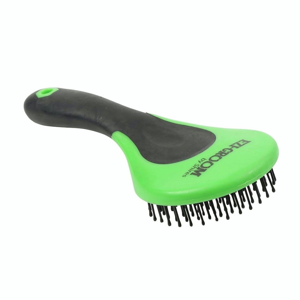 Ezi-Groom Horse Mane and Tail Brush - Forest Green - One Size